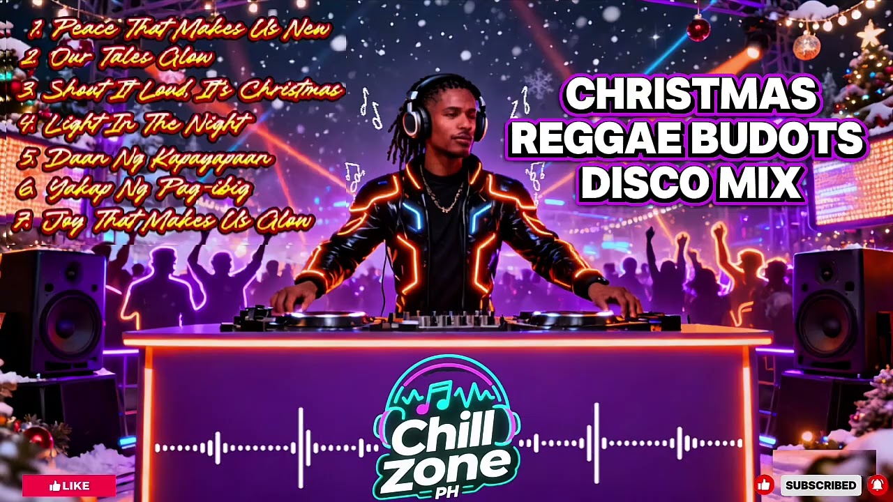 Nonstop Christmas Disco Mix 2025 | Rap Reggae Mix × Techno Budots Party
