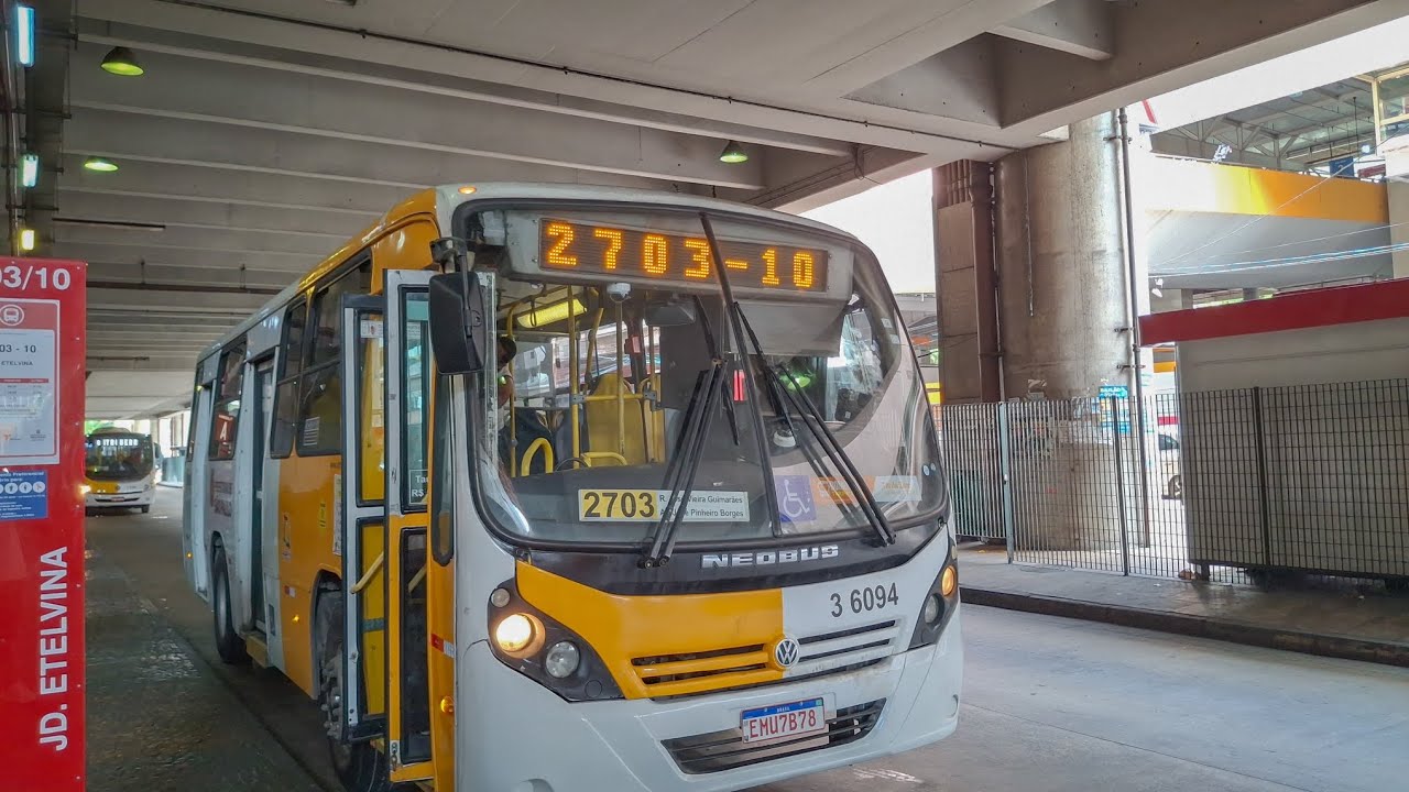 Metrô Itaquera - Movimentação de Ônibus (Vídeo VI)