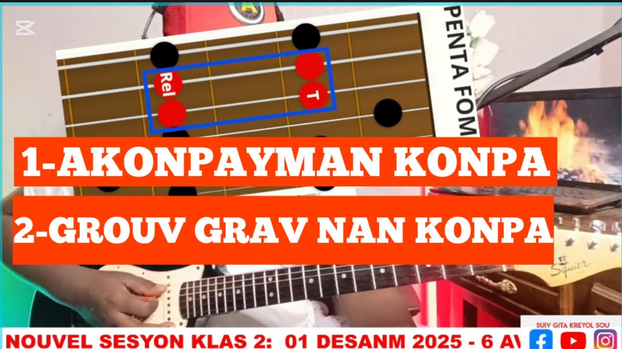 FOUL LESON KONPA SOU AKONPAYMAN PWOFESYONEL AK FEELING GROUV GRAV NAN KONPA