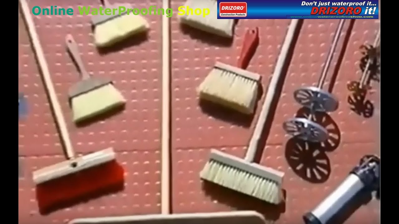 Simple Tools Used in Applying Drizoro Construction Products