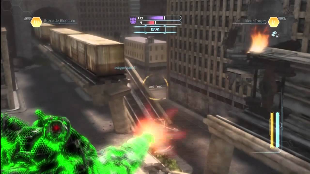 Transformers Dark of the Moon - Multiplayer Gameplay Commentary - Shockwave