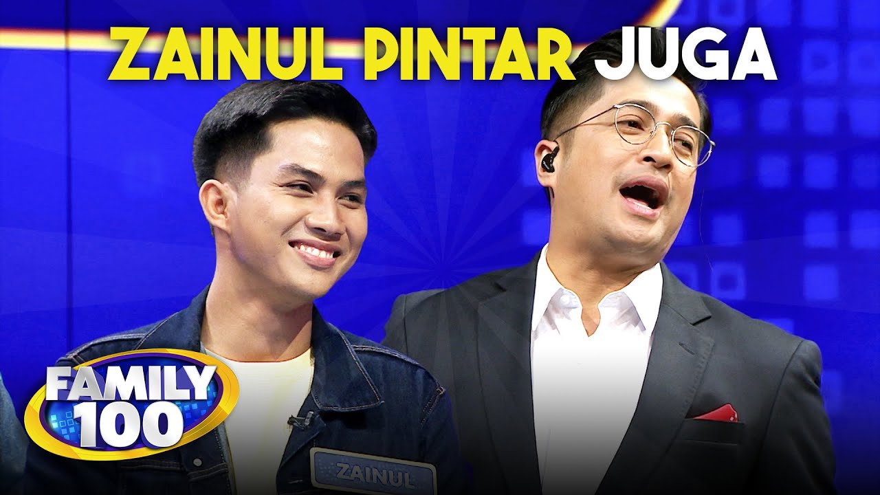ZAINUL HEBAT, Ternyata Zainul Pandai Juga Dalam Menjawab | FAMILY 100 (2/5)