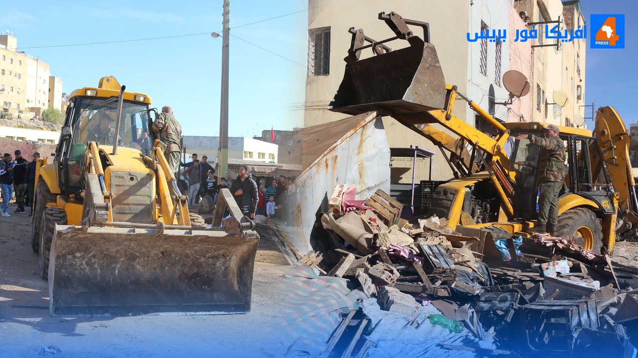فاس منطقة بن دباب تشهد أكبر عملية تحرير الملك العام