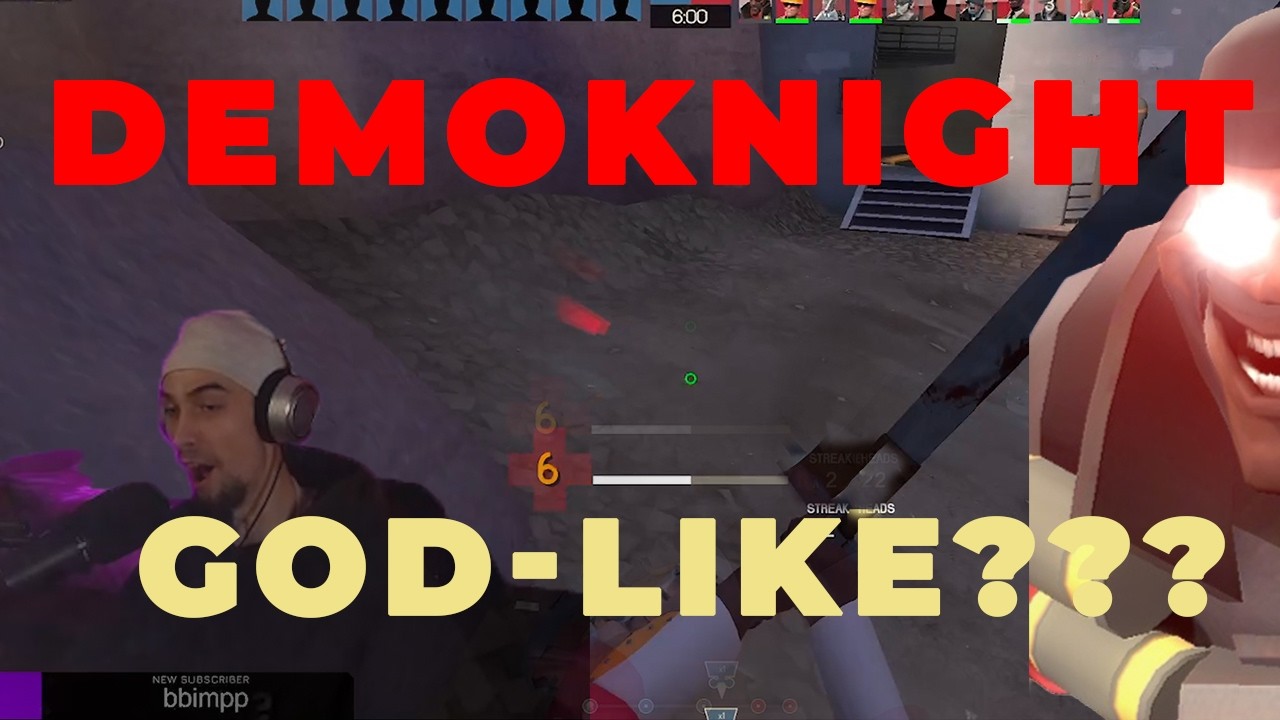 [TF2] Demo Knight Godlike Challenge (Painful Ending) | Oakuary Stream Highlights 02