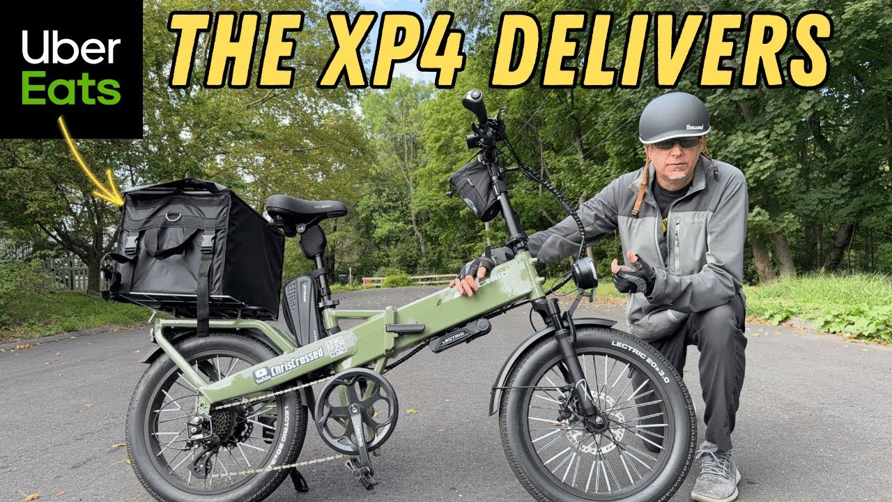 🛍️ Lectric XP4 Tries an Uber Eats Delivery Shift