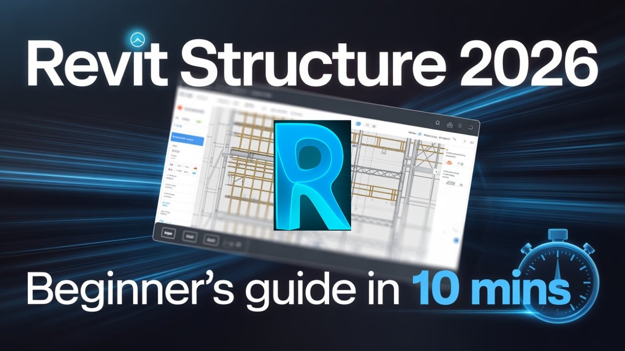 Revit structure 2026 || Beginner guide in 10min || Part 1