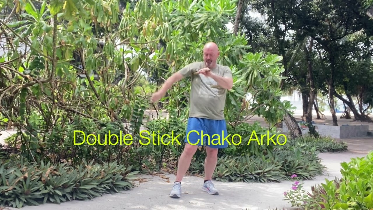 Maldives Double Stick Chako Arko - Kali Arnis Eskrima - Filipino Martial Arts - Guba Doce Pares