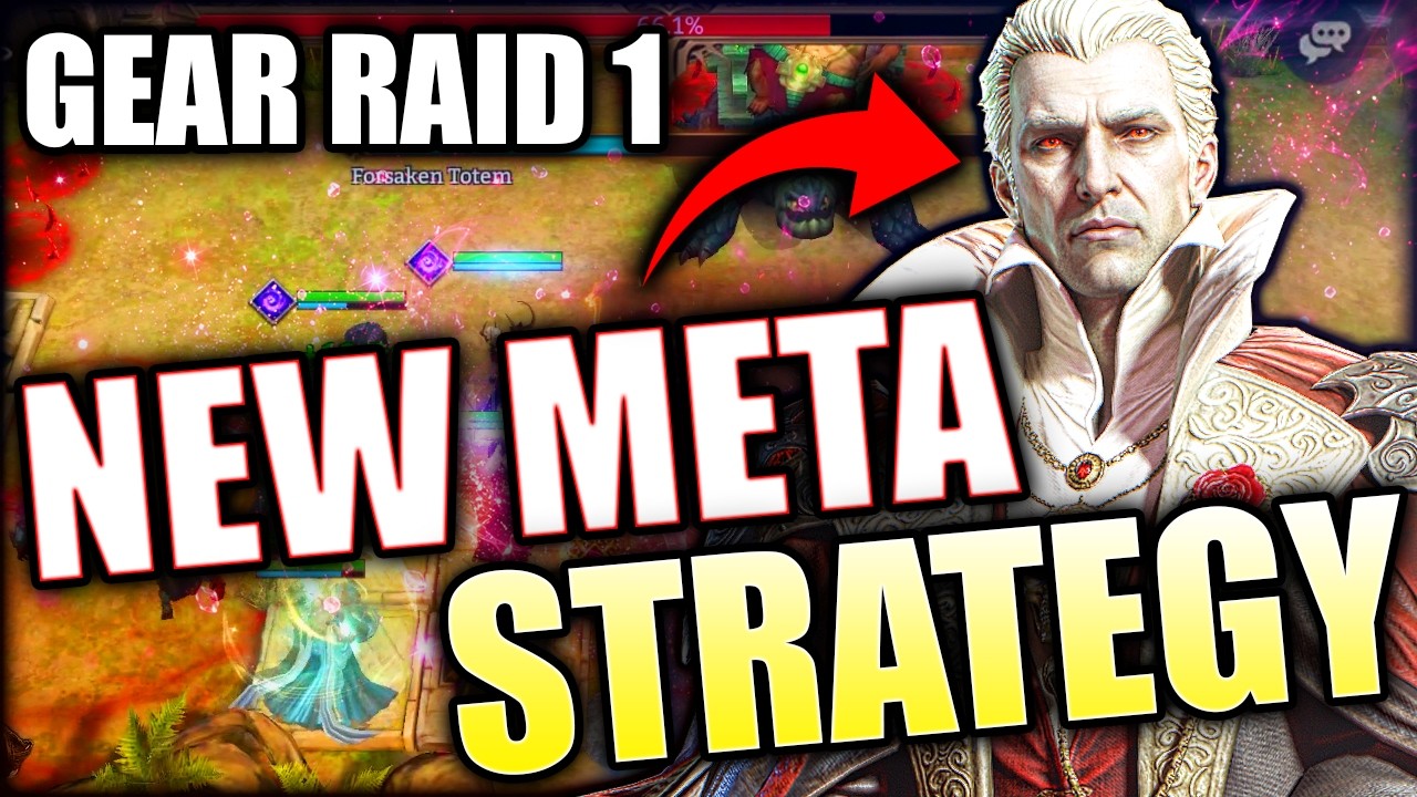 НОВАЯ МЕТА-стратегия для Gear Raid 1. Мгновенно уничтожьте босса! Watcher of Realms