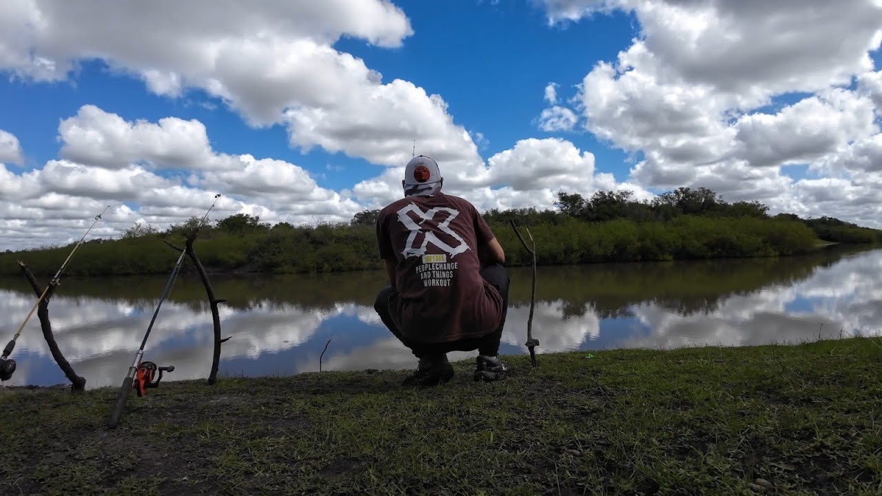 🔥🔥PESCA EN PIRAGUA, RÍO REPLETO DE BAGRES. Pesca y Cocina. SORPRENDENTE LUGAR NUEVO🎣