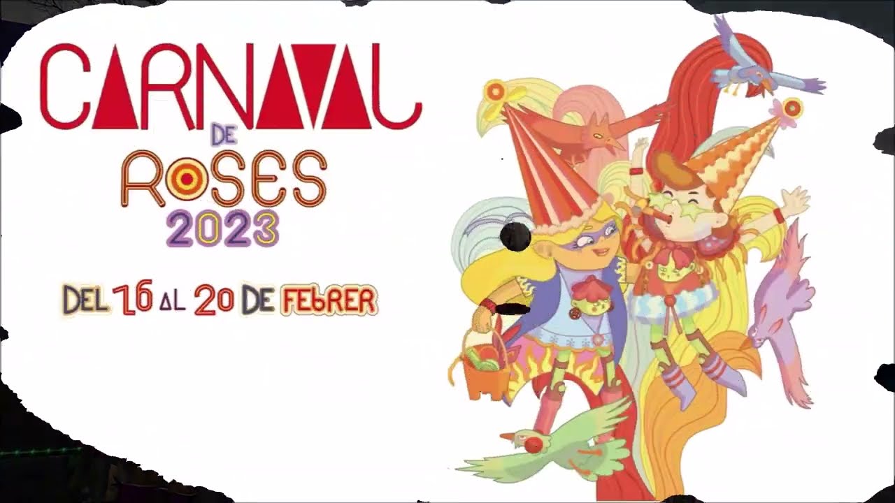 Carnaval Rosas 2023 vu par drone