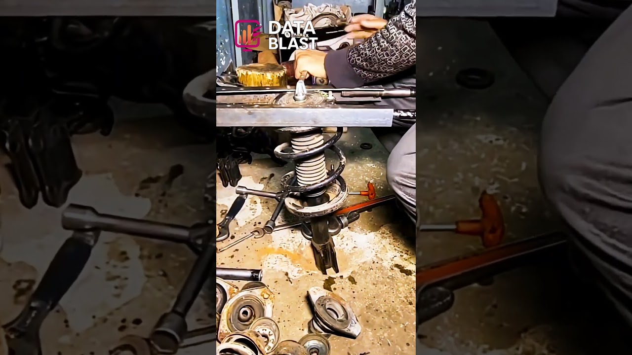 Dismantling a Massive Suspension #shorts
