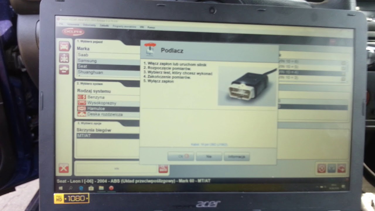 odpowietrzania hamulc&oacute;w delphi ds150e