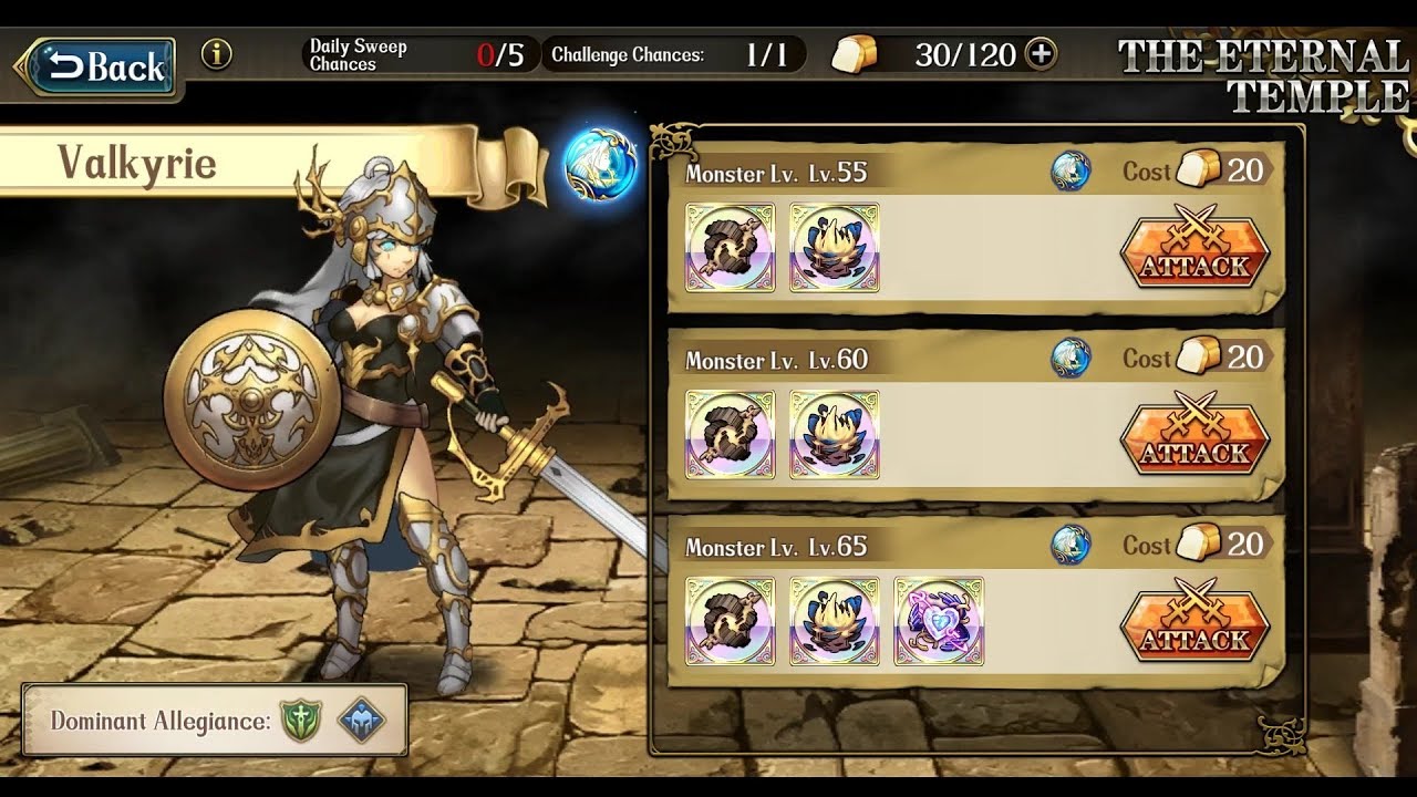 Langrisser M - Valkyrie 65 lvl