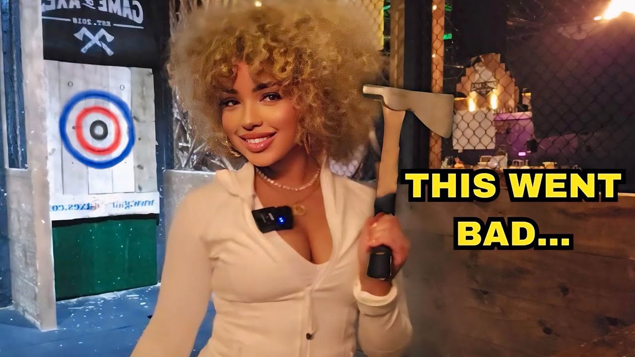 Testing My AXE THROWING AIM