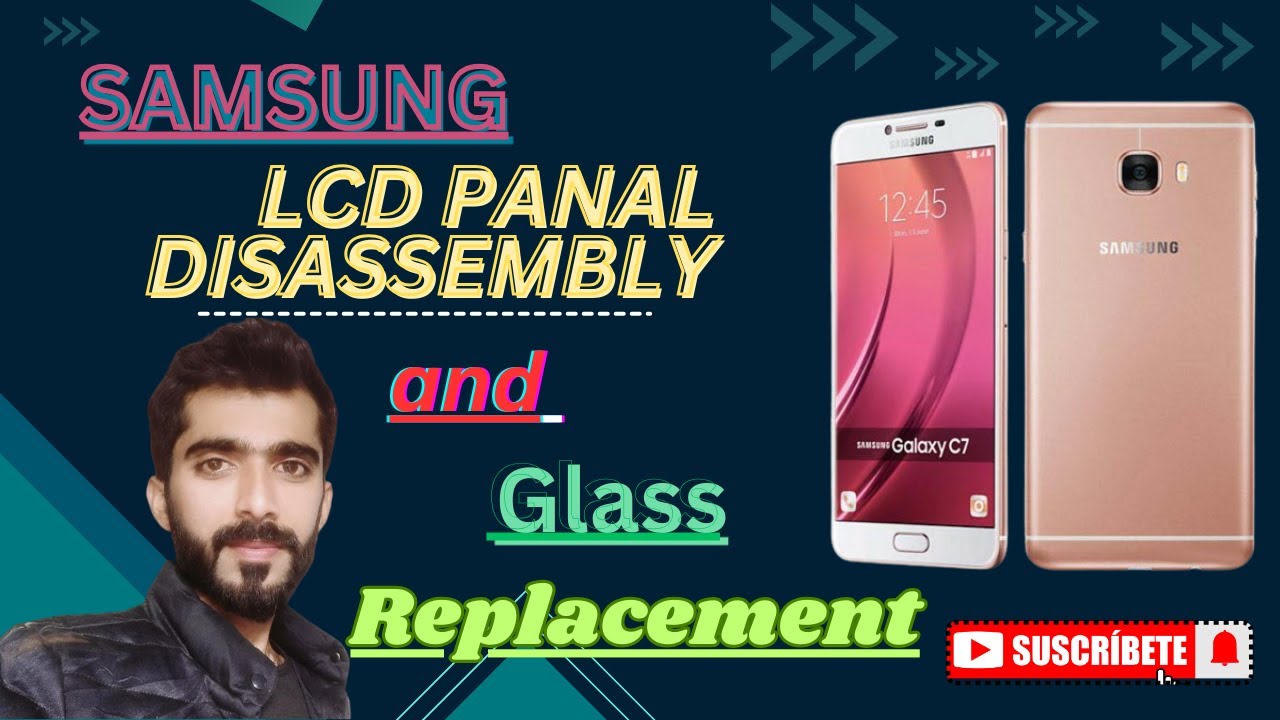 SAMSUNG C7  (SM7000) SCREEN DISASSEMBLY AND GLASS REPLACEMENT