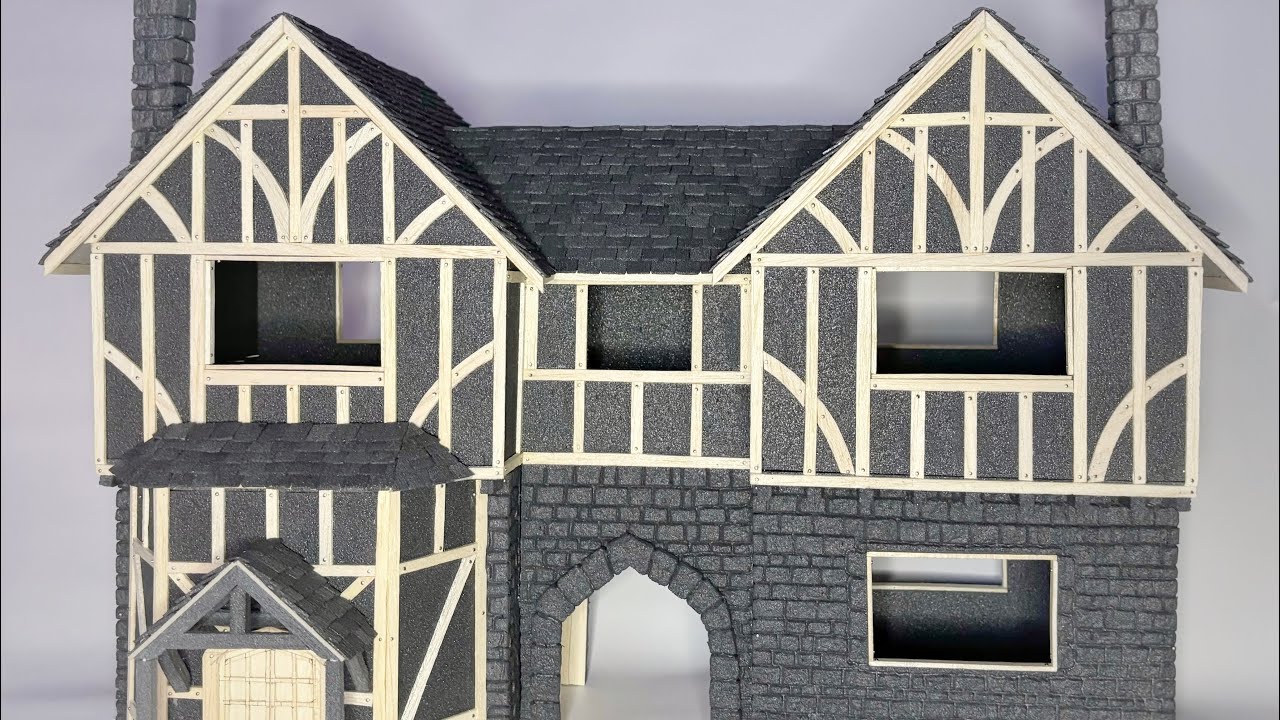 The Gatehouse - Part 1 - Miniature crafting - Tudor House