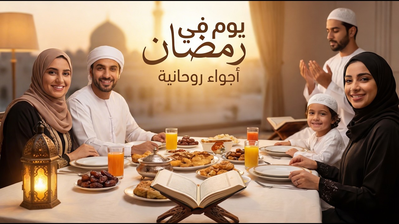 يوم في  رمضان 2026 في مصر | أجواء رمضان من الفجر للإفطار#حكايات #رمضان #قصص_رمضانية #قصص_أطفال #funn