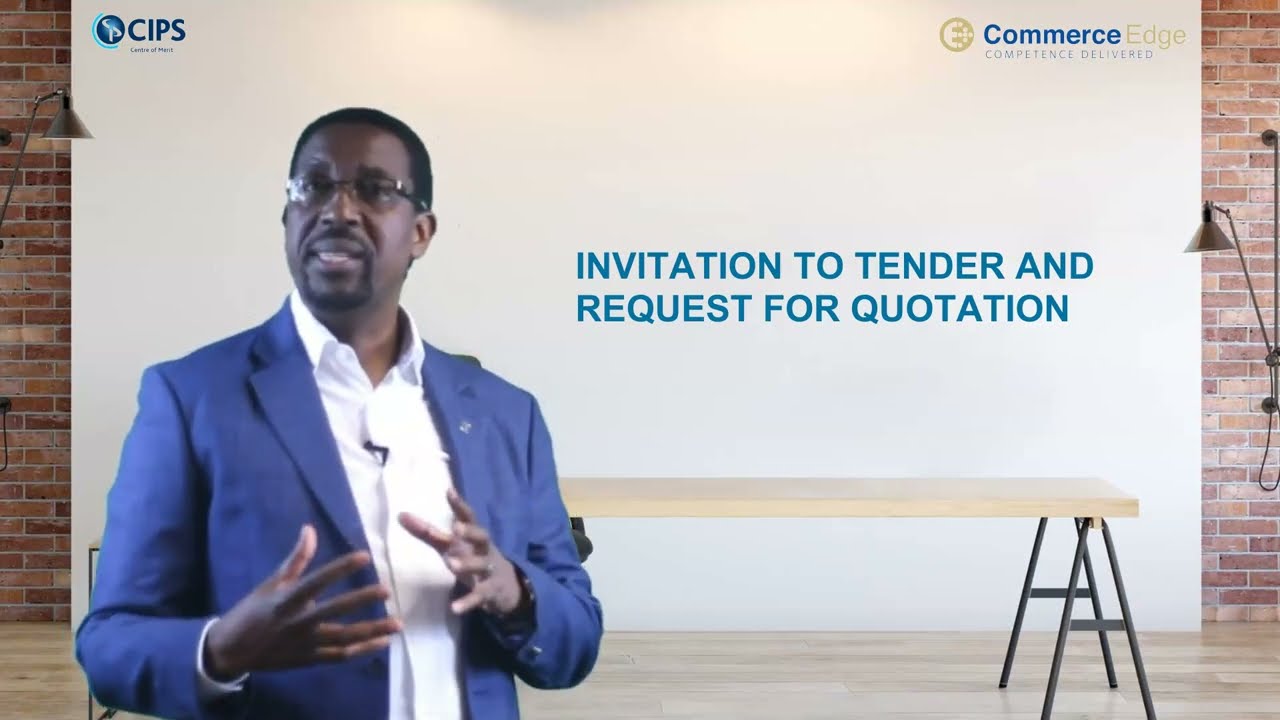 Mastering Tender Specification: Insights from Ronald Mlalazi (MBA, MSc, Chartered FCIPS, FCILT)
