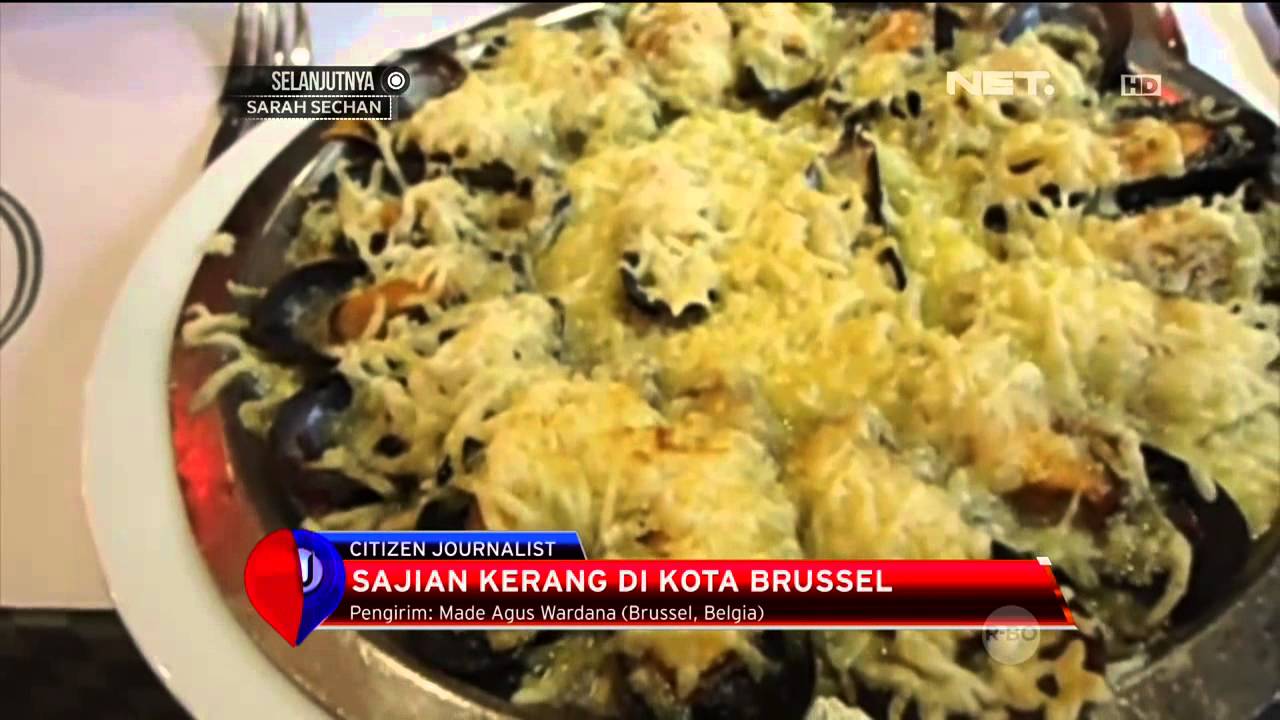 Kuliner Kerang Khas Restoran di Belgia - NET 12