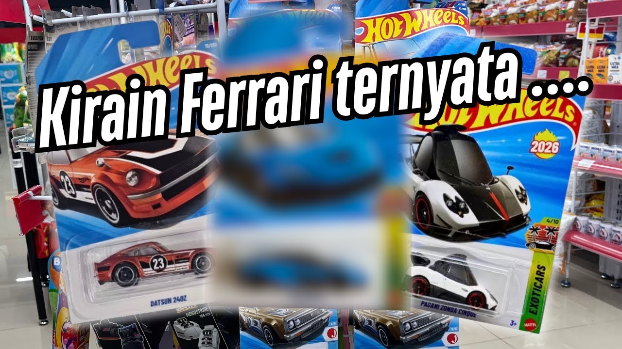 [LATE POST] Hampir senang ketika hunting Hot Wheels di akhir promo, Tetapi …