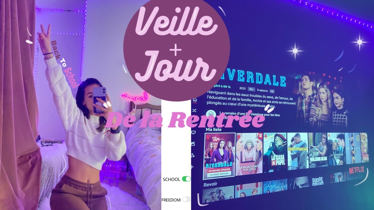Veille + le jour de rentrée 2021- BACK TO SCHOOL💗