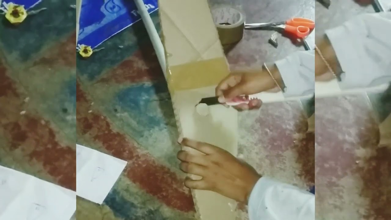 How to make a plough with cardboard ? #I tried this for lord Balram #janmastami special@iksonmusic