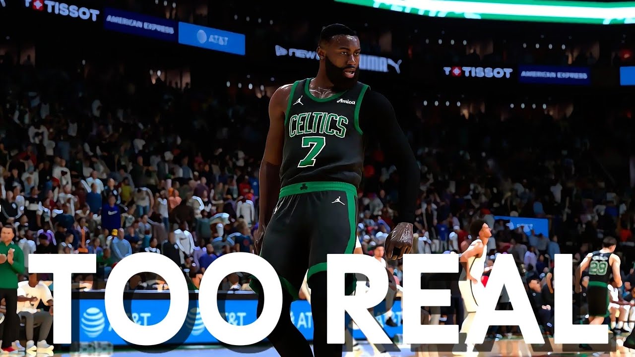 Реалистичные моменты игры за Джейлена Брауна в NBA 2K26