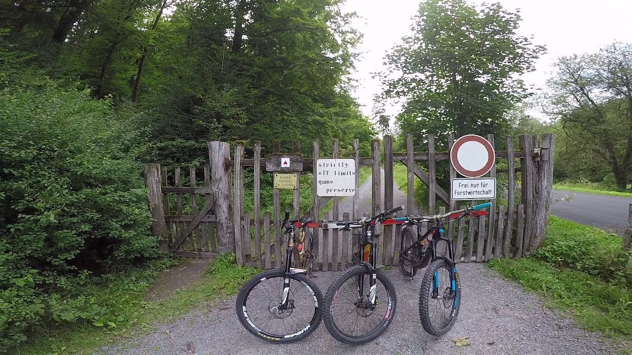MTB Trail Runde im Spessart  Juli 2k17