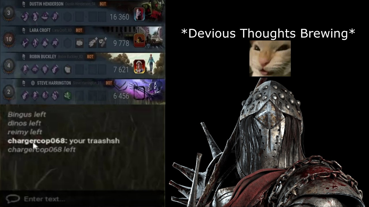 Making Survivors Rage On The Knight (DBD)
