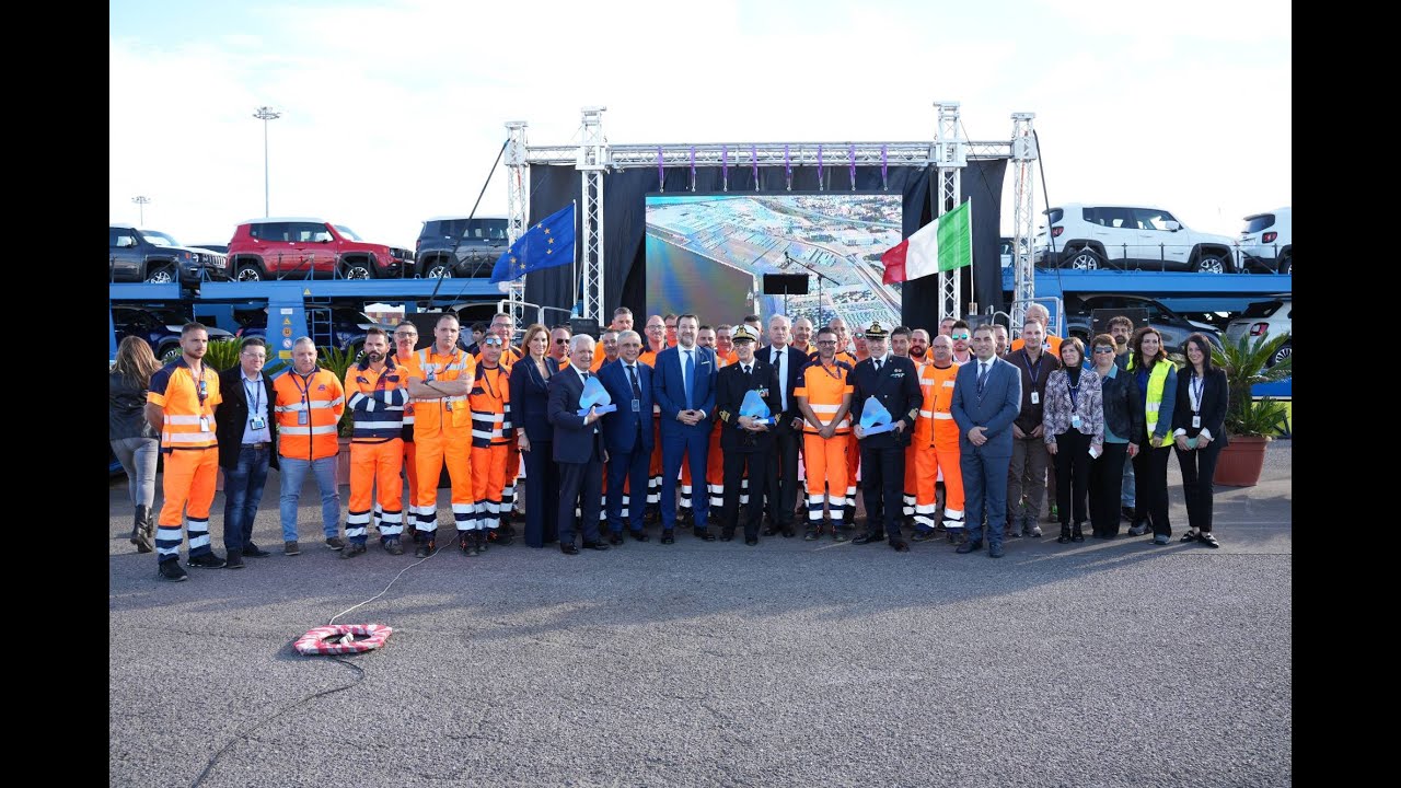 Speciale ALIS Channel - Automar, il Ministro Salvini in visita a Gioia Tauro