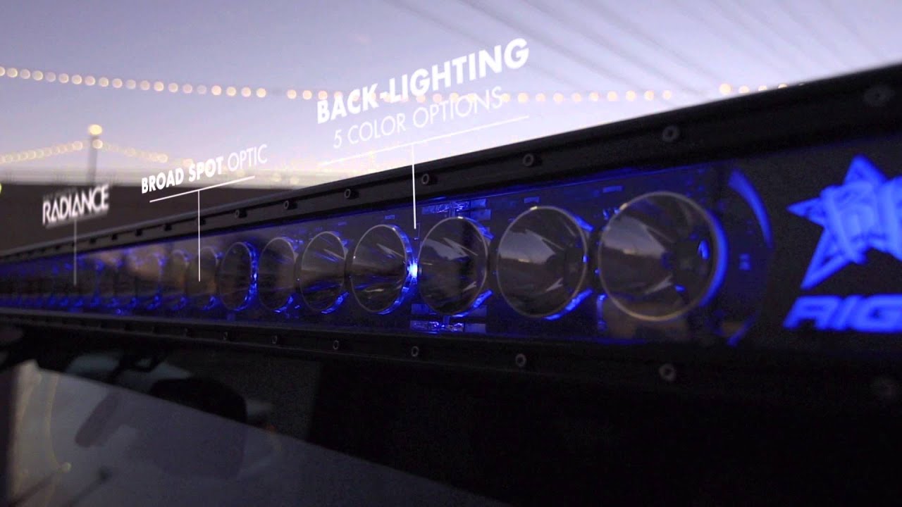 RIGID | Radiance&trade; - LED Light Bar with Back-lighting