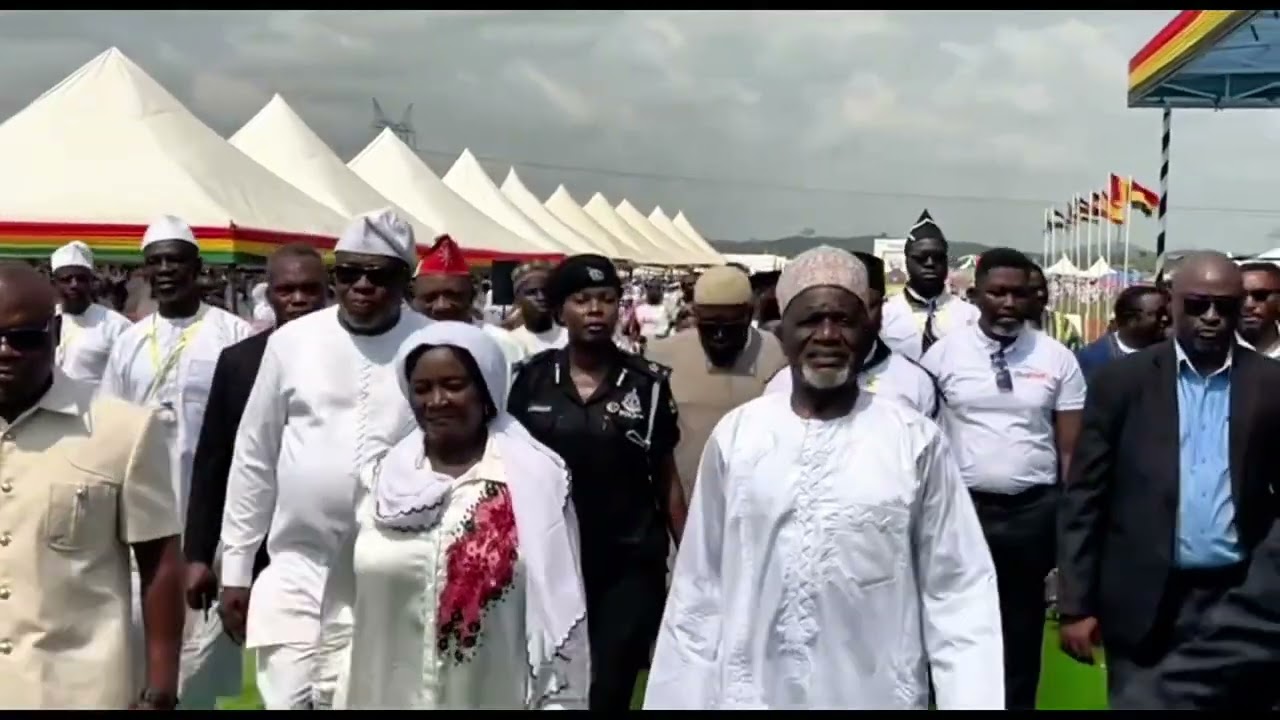 Jalsa 2026: The Vice President of the Republic of Ghana arrives at the 93rd Jalsa Salana Ghana