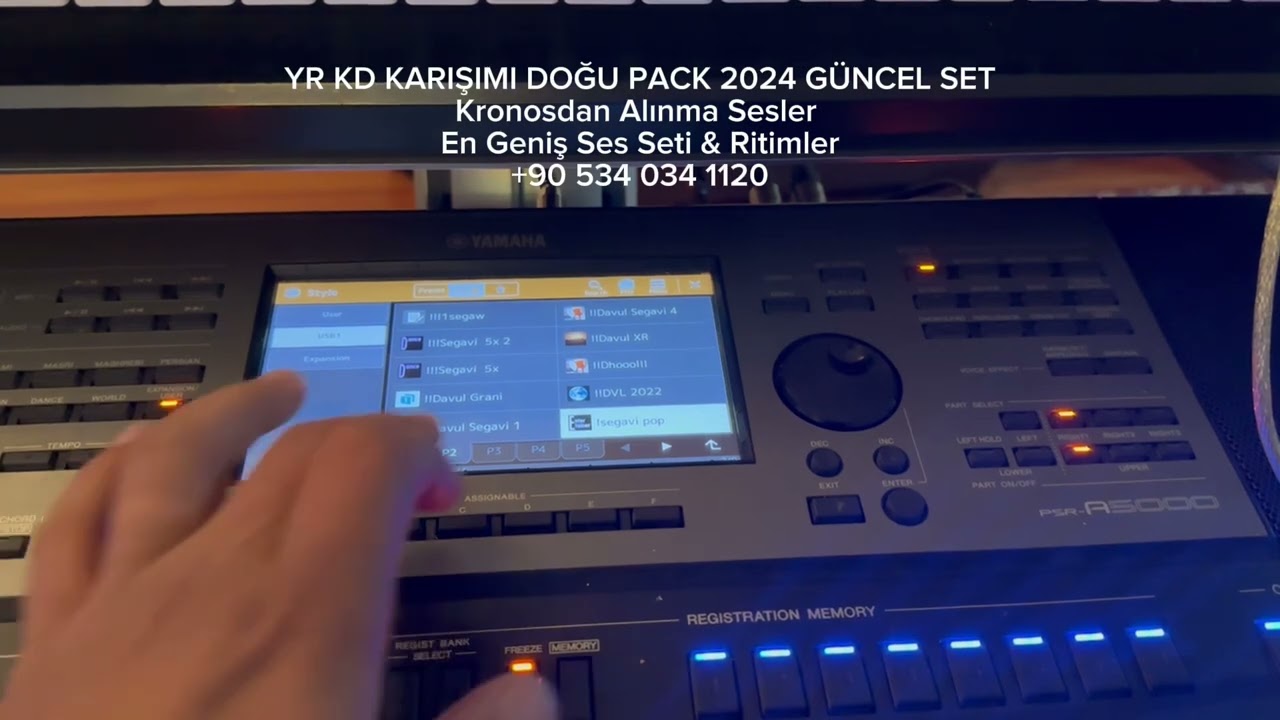Yamaha Doğu Kurdish Set 2024 Güncel Ritim Kronos Sesleri Şeşbendi Shxani Mirani Iraq Tarzı Set