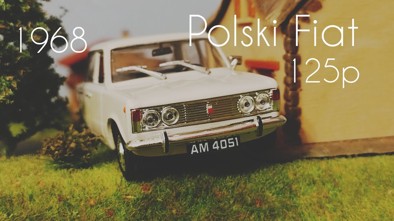 Polski Fiat 125p 1968r. &bull; Kultowe auta PRL-u &bull; 1:43