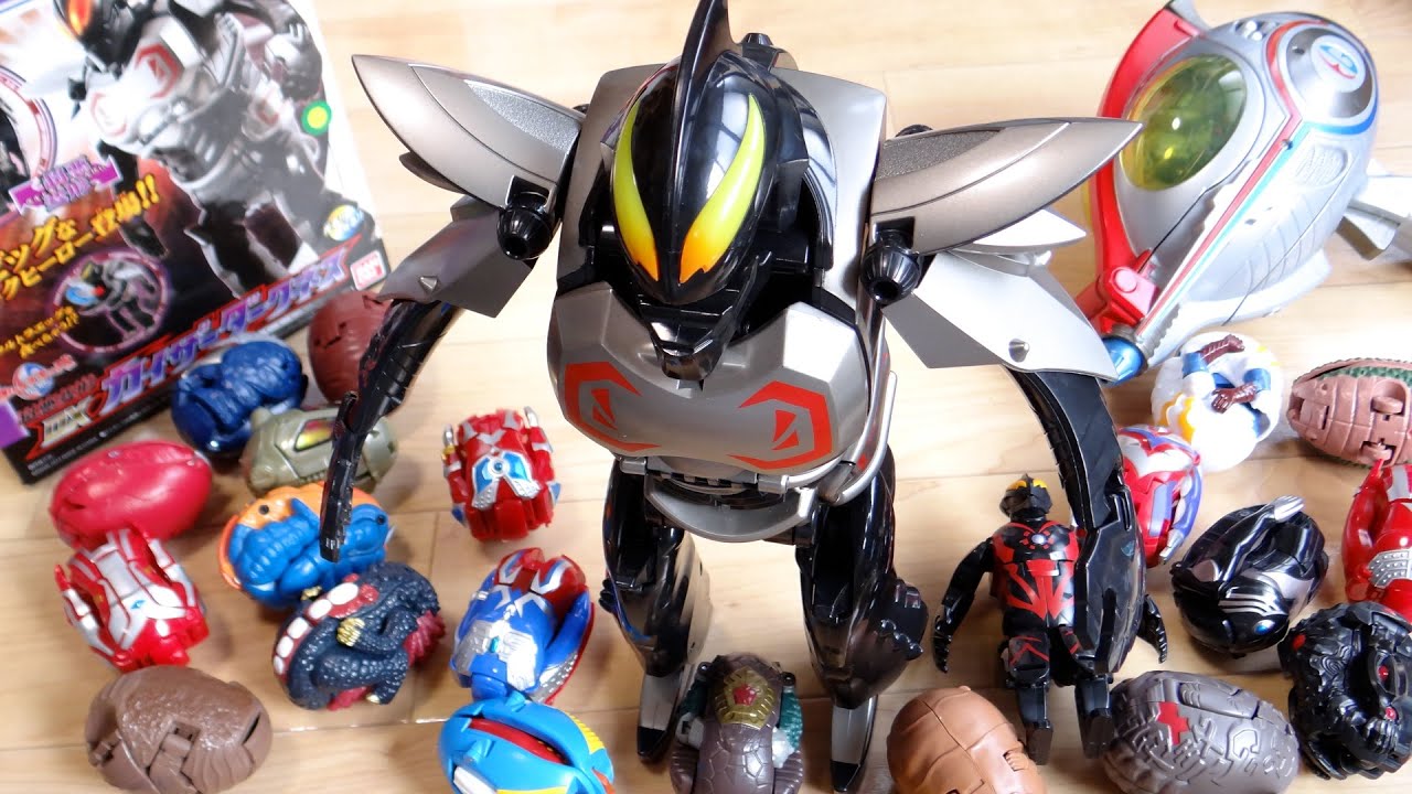 超巨大ウルトラエッグが光る！喋る！ウルトラマンベリアル DXカイザーダークネス レビュー！2モード変形 & 4モードで20種以上のセリフが収録！ウルトラメダルZ