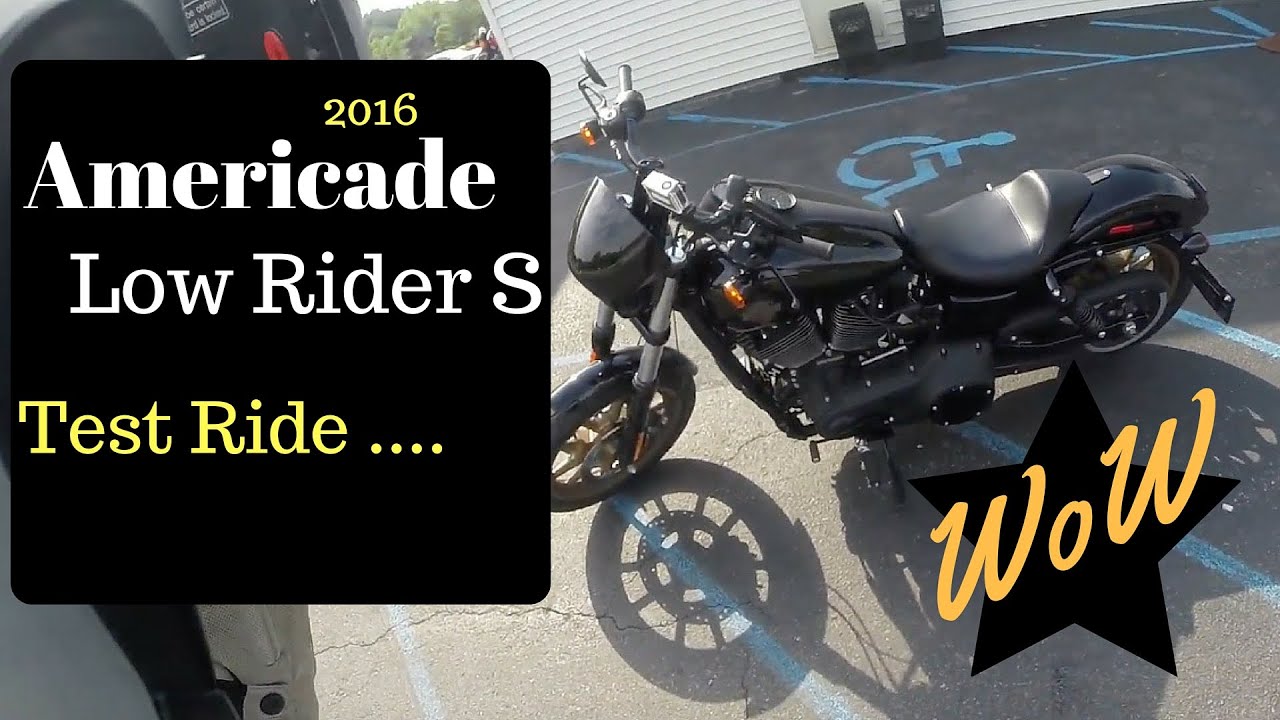 Тест-драйв Harley Davidson Low Rider S | Americade 2016, видеоблог №102
