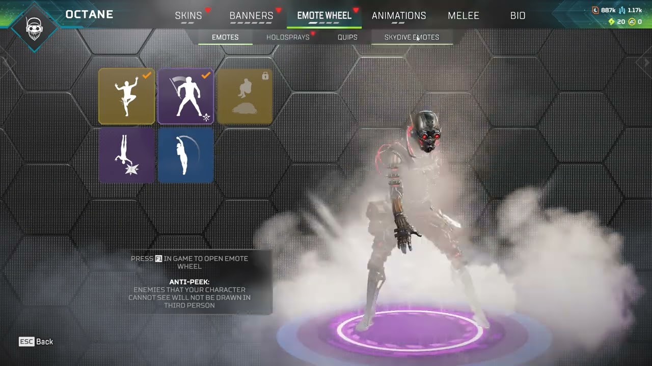 Season 12+15 Animated Predator - S11+S12 static predator - 650+ legendary skins stacked acc