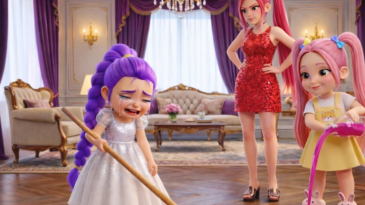 Rescuing Baby Rumi: The Glass Slipper Story | KPop Demon Hunters