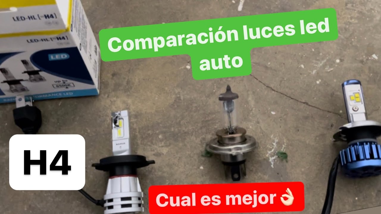Comparaci&oacute;n de Luces Narva H4 LED con Otros Tipos de Luces de auto - &iquest;Cu&aacute;l Ilumina Mejor?