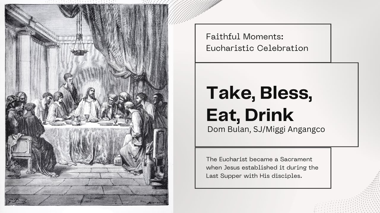TAKE, BLESS, EAT, DRINK music video with lyrics