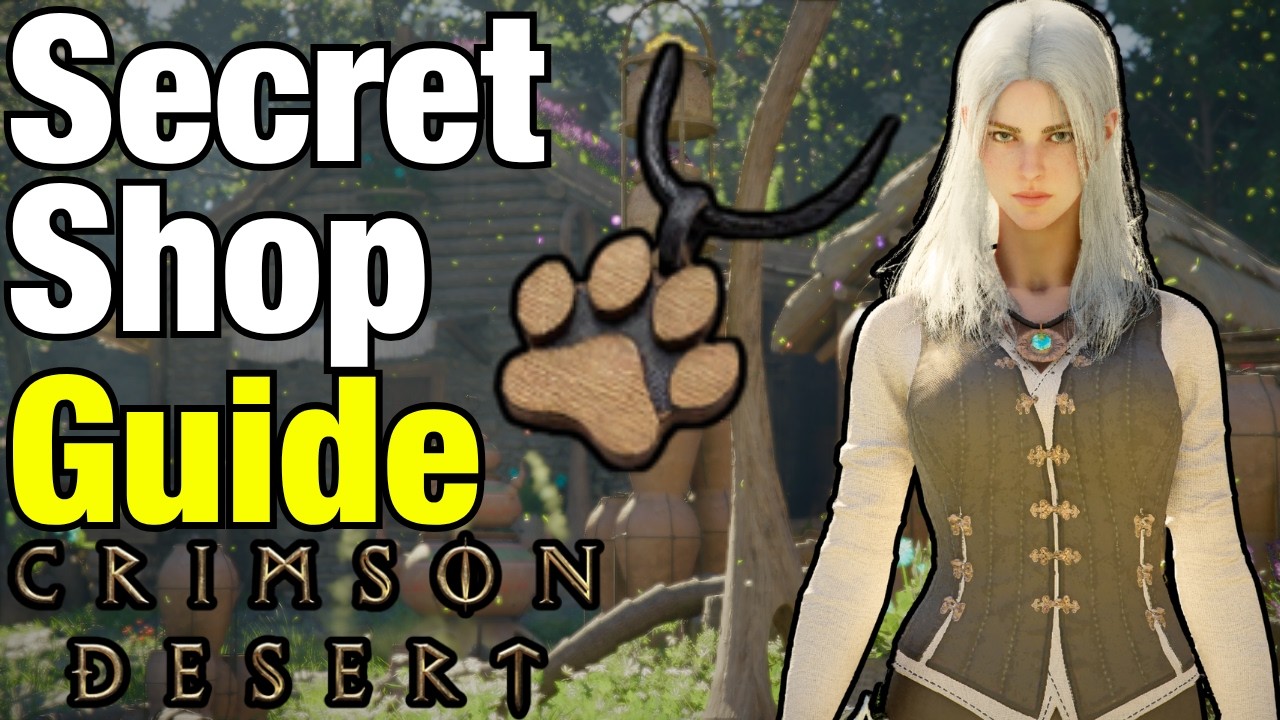NEW SECRET SHOP Location in Crimson Desert