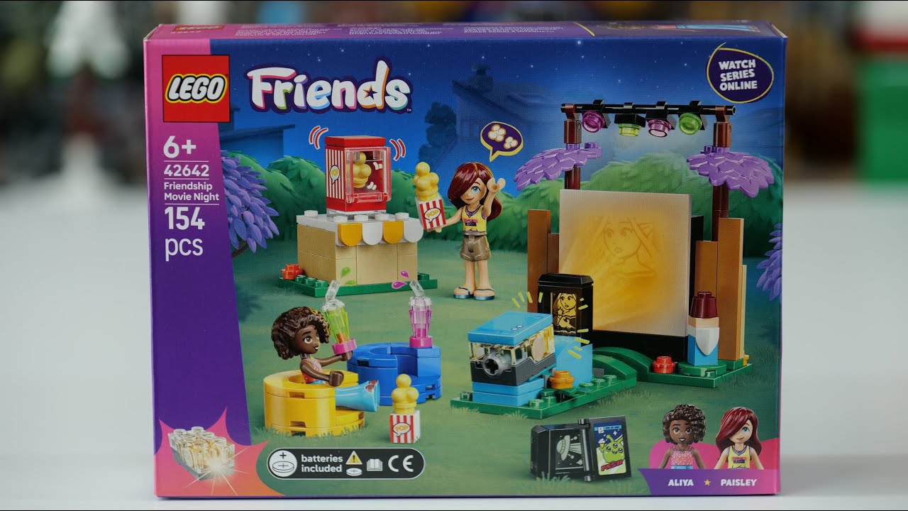 LEGO Friends 42642 Friendship Movie Night Speed Build