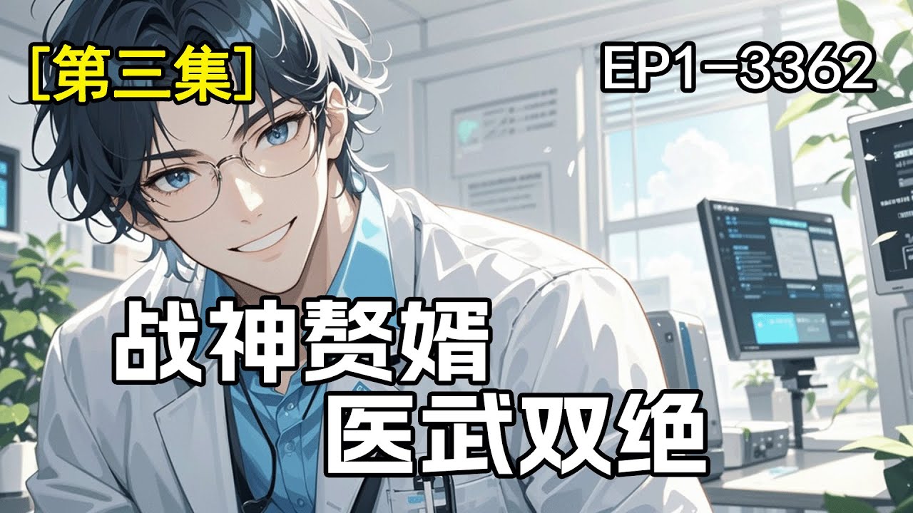 完结《战神赘婿，医武双绝》第3集/共3集 所有人都以为他是个抛妻弃子的废物女婿，却不知他乃是炎国万军之帅，不仅医术超凡，武力值更是恐怖的爆表，在他王者归来后，却发现妻儿被辱，一怒之下，伏尸万里！