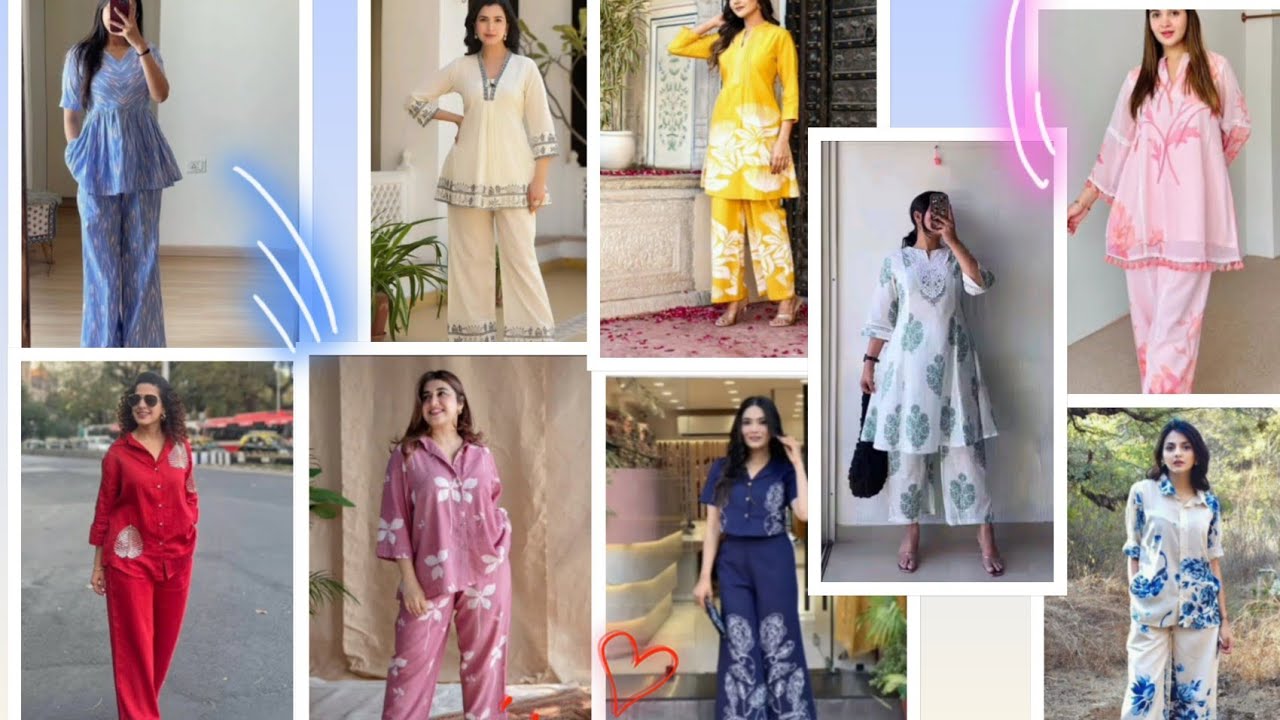 Co ord set designs 2025 ||latest coord sets ||new co ord set designs 2025#fashion #trending