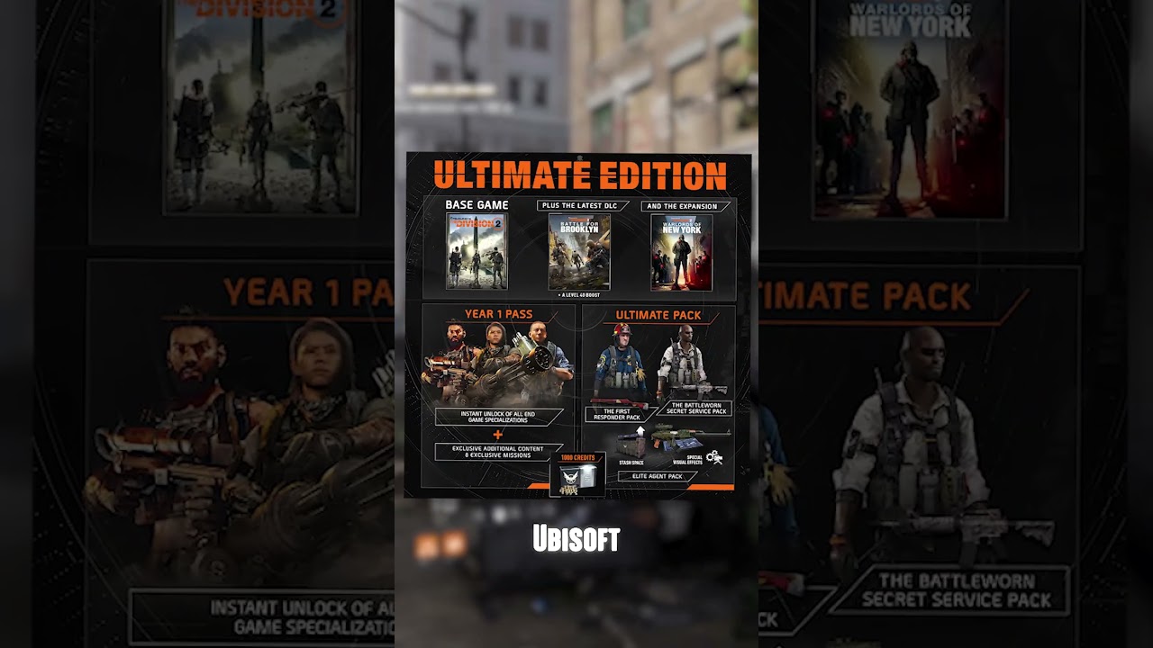 Ubisoft обманула владельцев Ultimate издания The Division 2