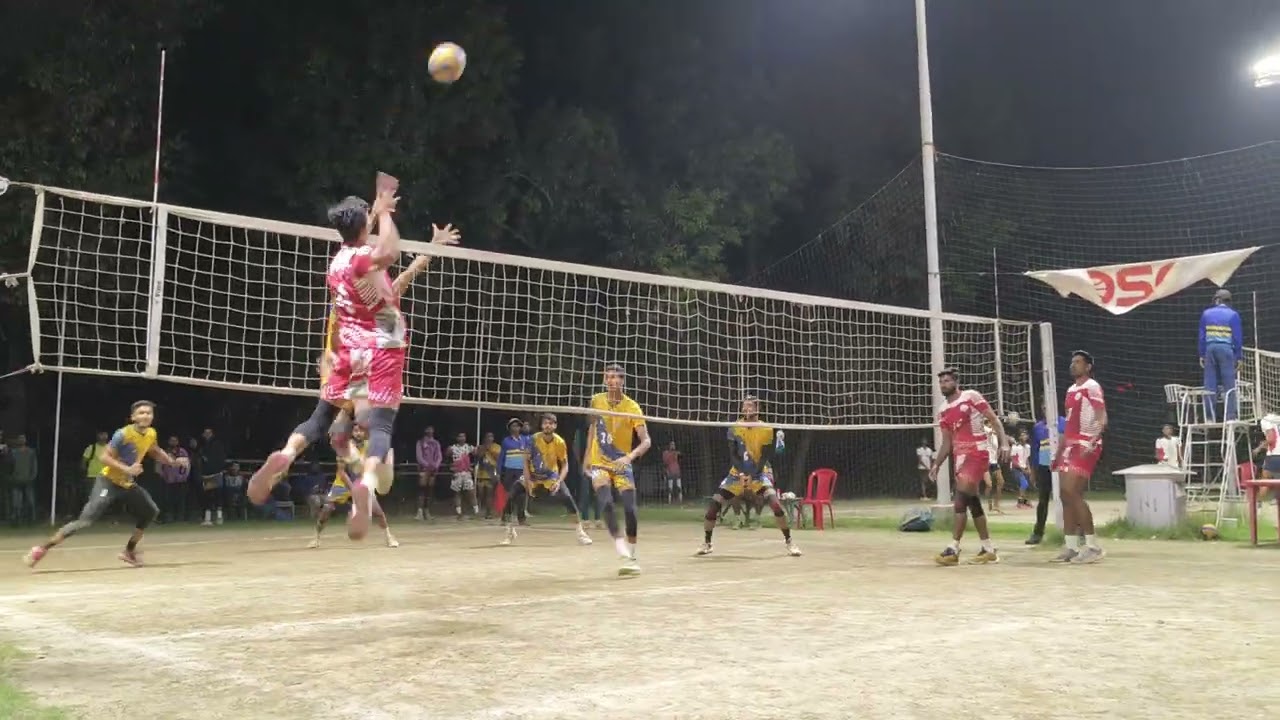 Super Division volleyball match at WBVA Kolkata 2025