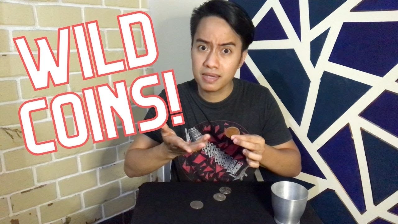 Wild Coins by Luis Piedrahita | Best Coin Magic Trick | Pinoy Magician Vlog