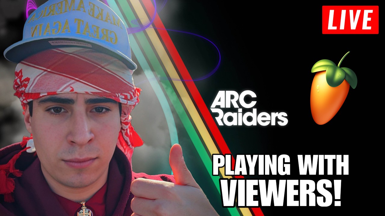 🔴 LIVE - PLAYING WITH VIEWERS!! GRINDING TO RANK 75!! - PLAYING ARC RAIDERS WITH VIEWERS!!