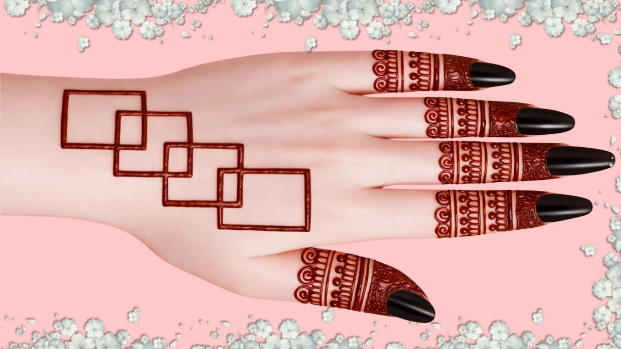 Trending mehndi designs / New Back Hand Mehndi Design / Trick Mehandi ki Design )
