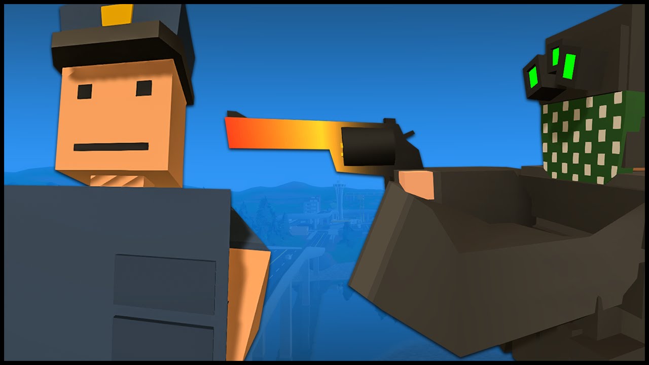 Unturned Bandit PvP Gameplay - TAKING HOSTAGES!